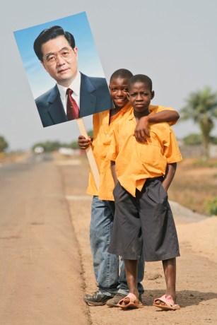 Liberians celebrate Chinese President's visit