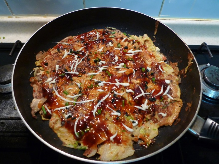 Vegetarian Okonomiyaki